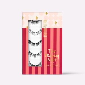 FlutterHabit "The Holiday Edit" 5 Festive Style Lashes, Limited-edition / NIB